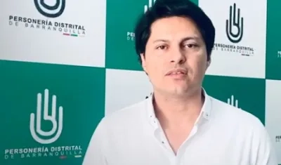 Miguel Ángel Alzate, Personero de Barranquilla.