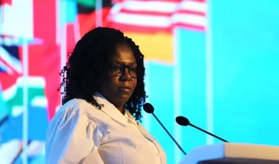 La Vicepresidenta de la República, Francia Márquez.