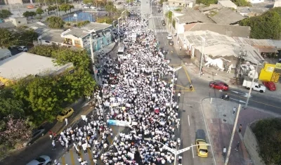 Marcha contra la Reforma a la Salud