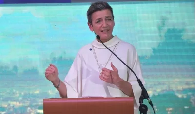 Margrethe Vestager, vicepresidenta ejecutiva de la Comisión Europea y Comisaria de Competencia.