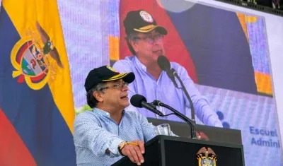 El Presidente de la República, Gustavo Petro.