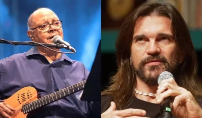 Pablo Milanés y Juanes.