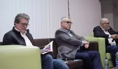 MinJusticia, Néstor Osuna, durante el evento en Bucaramanga.