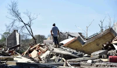 Los daños en Misisipi. 