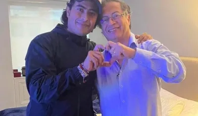 Nicolás y Gustavo Petro.