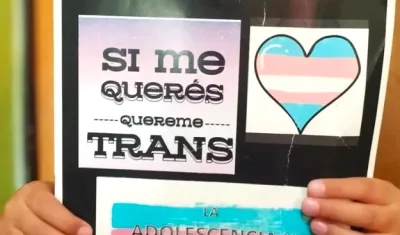 Cartel del niño Luan Leiva.