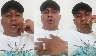 Ober Martínez Gutiérrez, alias 'El negro Ober'.