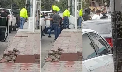 Operativo en el barrio Chiquinquirá. 