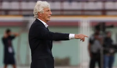 El técnico argentino José Pékerman.