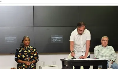 El Presidente de la República, Gustavo Petro.