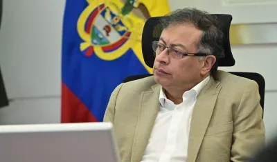 El Presidente de la República, Gustavo Petro.