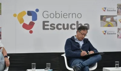 El Presidente de la República, Gustavo Petro.
