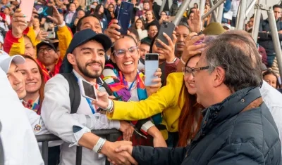 El Presidente de la República, Gustavo Petro.