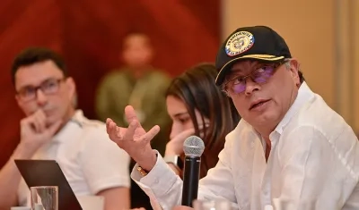 El Presidente de la República, Gustavo Petro.