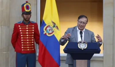 El Presidente de la República, Gustavo Petro.