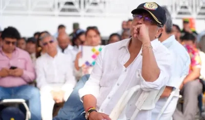 Gustavo Petro, Presidente de la República.