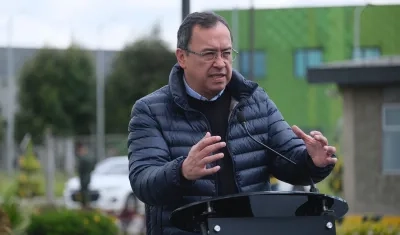 El Ministro del Interior, Alfonso Prada.