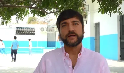 El Alcalde de Barranquilla, Jaime Pumarejo.