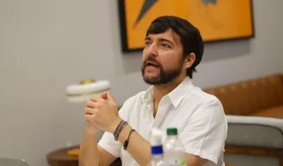 El Alcalde de Barranquilla, Jaime Pumarejo.