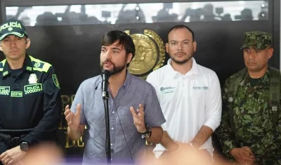 El Alcalde de Barranquilla, Jaime Pumarejo.