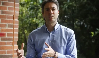 El Alcalde de Medellín, Daniel Quintero Calle.