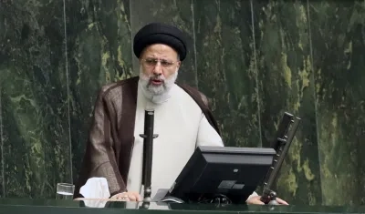 El presidente de Irán, Ebrahim Raisí.