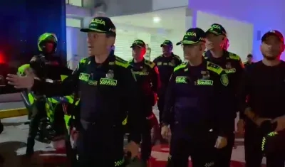 General Henry Armando Sanabria, Director de la Policía Nacional.