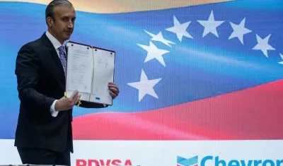 El dimitente ministro de Petróleo de Venezuela, Tareck El Aissami.