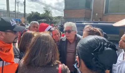 Augusto Rodríguez, director de la UNP, comentando sobre el atentado.