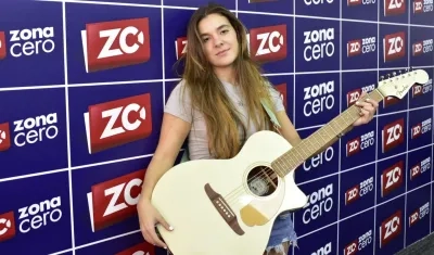 Valentina Rico, cantautora. 