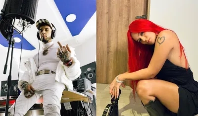 Anuel AA y Karol G, dos de los artistas más escuchados.