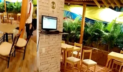 El restaurante El Patio de la 21 en donde ocurrió el homicidio.