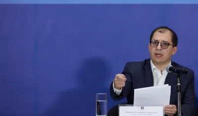 El Fiscal General de la Nación, Francisco Barbosa.