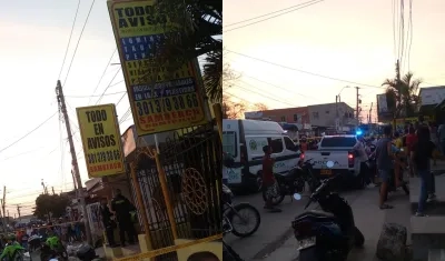 Lugar de los hechos.