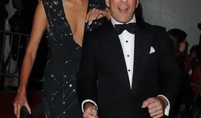 Emma Heming Willis y su esposo, el actor Bruce Willis, en una foto de archivo