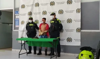 Libardo Elías Navarro Cárdenas, capturado