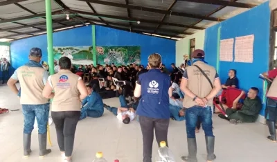 Funcionarios de la Defensoría del Pueblo de Caquetá se trasladaron a la vereda Los Pozos.