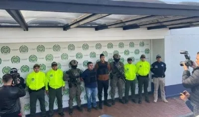 Capturados por la Policía.