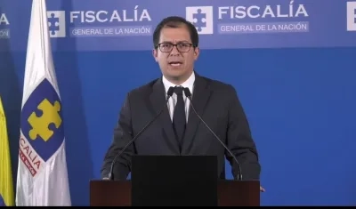 Fiscal general Francisco Barbosa.