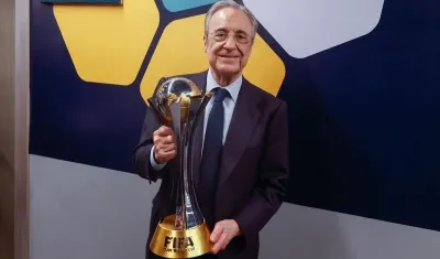 Florentino Pérez, presidente del Real Madrid.