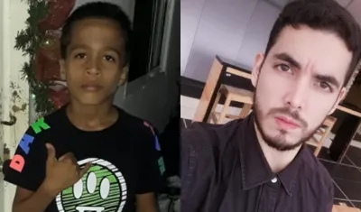 Jesús David Iriarte Martínez, desaparecido en el barrio Centro; y Andrés Felipe Núñez González, desaparecido en Paraíso