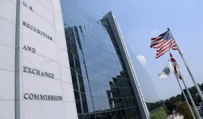  Vista de la sede de la Comisión de Valores y Bolsa (SEC) de EE.UU., en Washington, en una fotografía de archivo.