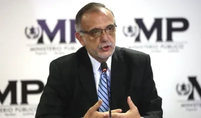 Ministro de Defensa, Iván Velásquez.