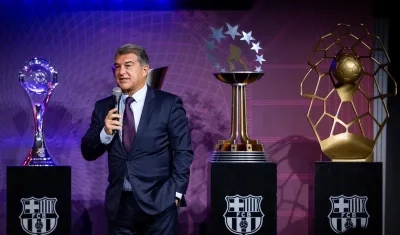 Joan Laporta, presidente del Barcelona.