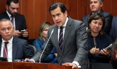 Exsenador Rodrigo Lara Restrepo.