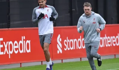 Luis Díaz inició hace dos semanas los trabajos en campo. 