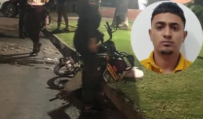 Lugar de los hechos y Mergesh David Lizcano Gutiérrez