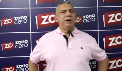 El precandidato a la Gobernación del Atlántico, Máximo Noriega.