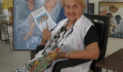 Neva Lallemand, pintora atlanticense fallecida en Barranquilla