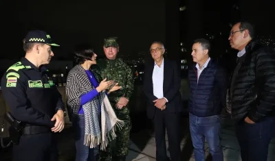 La comisión oficial que mañana estará en Caucasia.